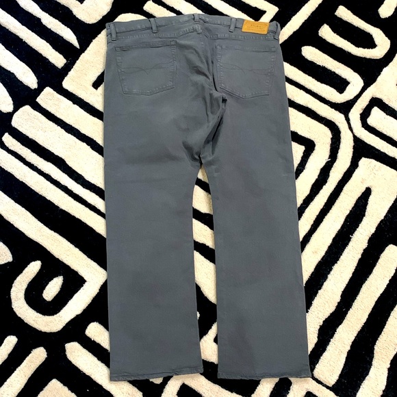 Men’s POLO RALPH LAUREN gray denim The Varick Slim Straight 40x30 - Picture 3 of 6